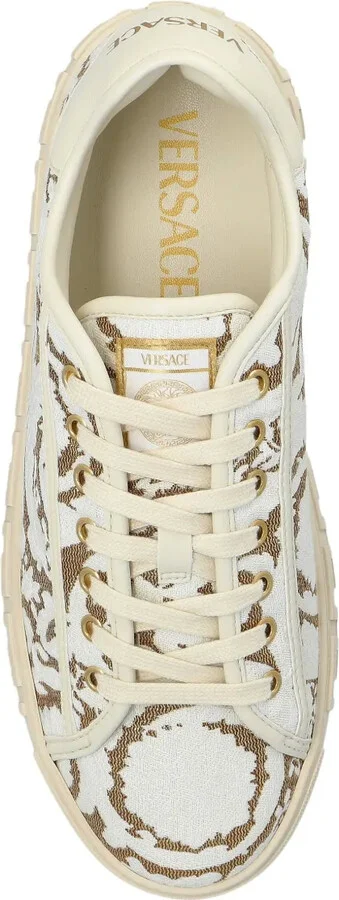 Barocco-jacquard sneakers - Image 4