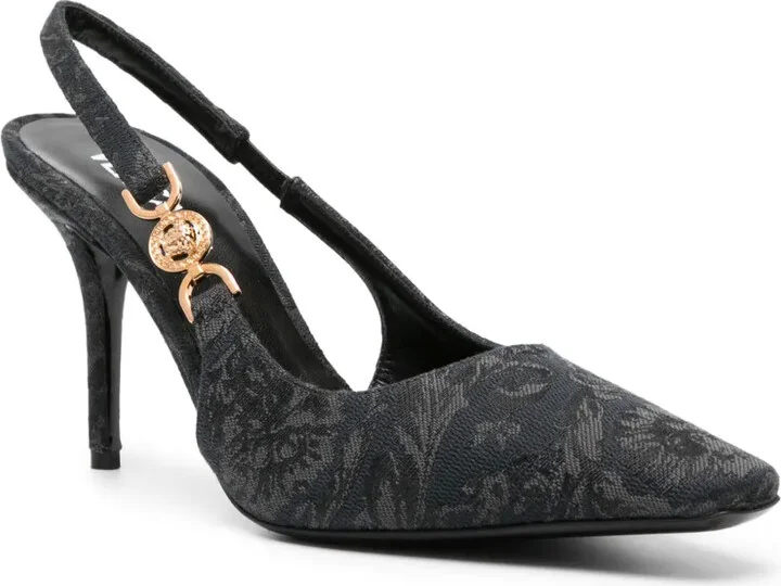 Barocco Medusa '95 slingback pumps - Image 2