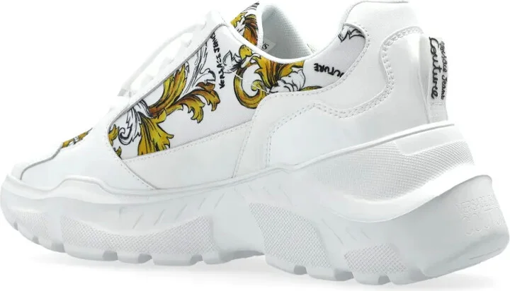 Barocco panelled sneakers - Image 3