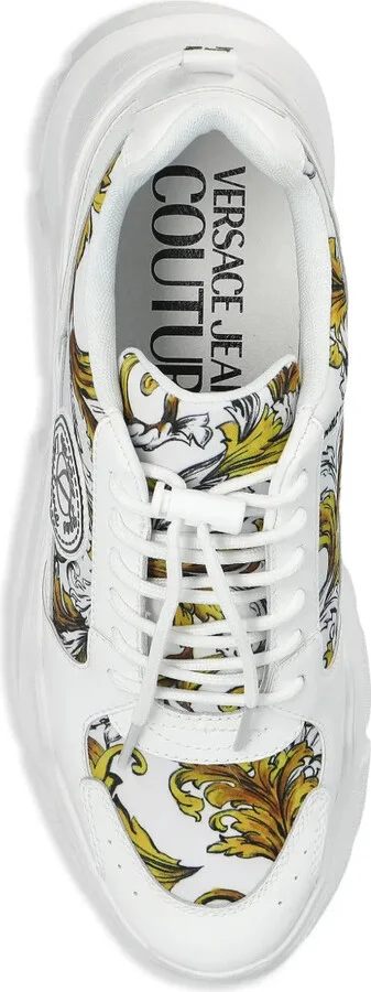 Barocco panelled sneakers - Image 4