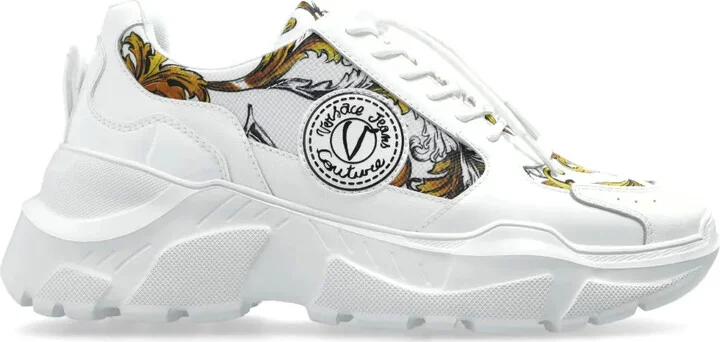 Barocco panelled sneakers
