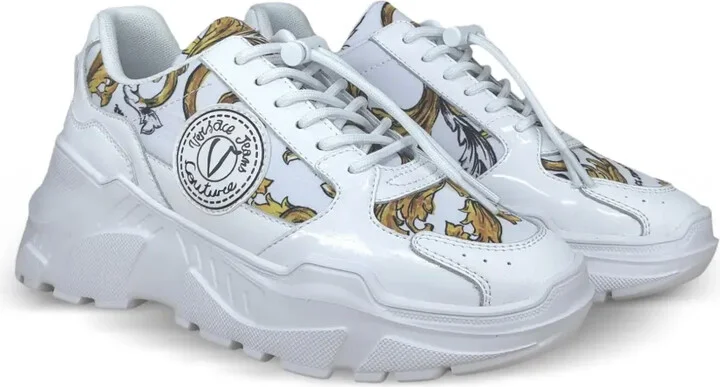 Barocco-print sneakers - Image 2