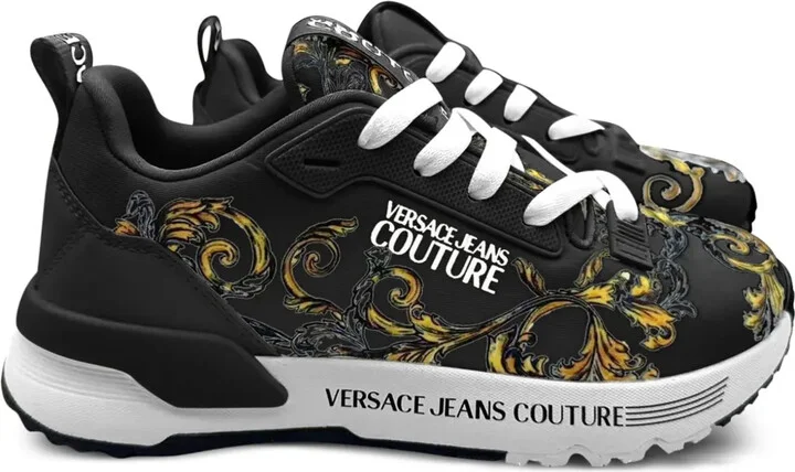 Barocco-print sneakers