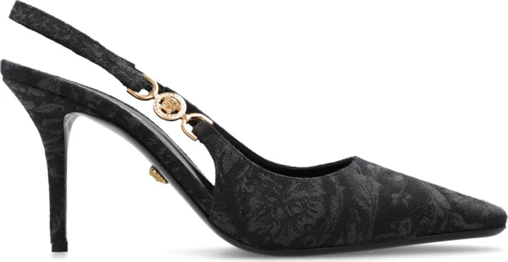 Barocco Pumps, , - Black