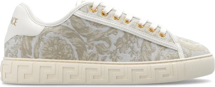 Barocco Sneakers, , - Cream