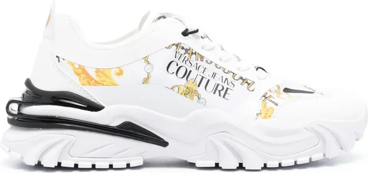 Baroccoflage-print low-top sneakers