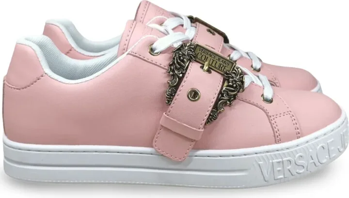 Baroque-Buckle Sneakers