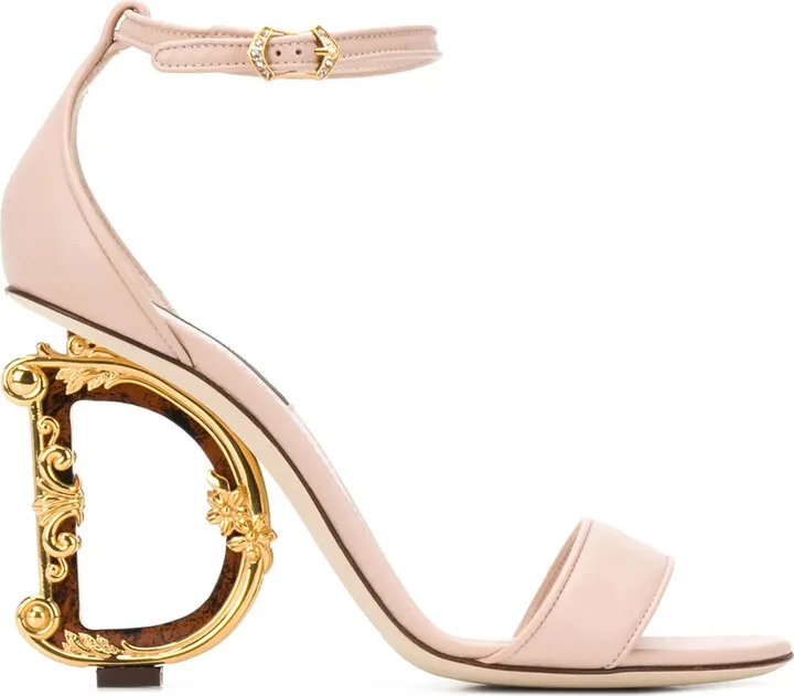 Baroque DG 105mm leather sandals