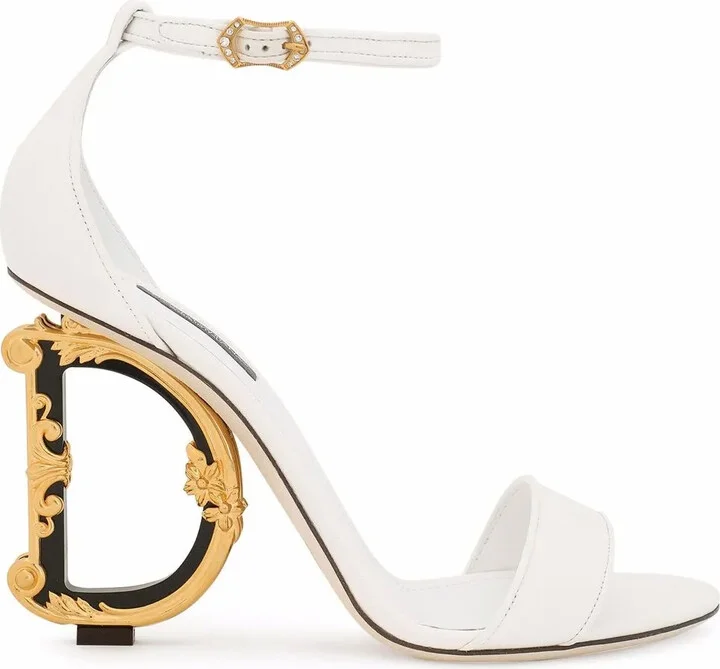 Baroque DG 105mm leather sandals
