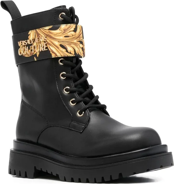 Baroque-print ankle boots - Image 2