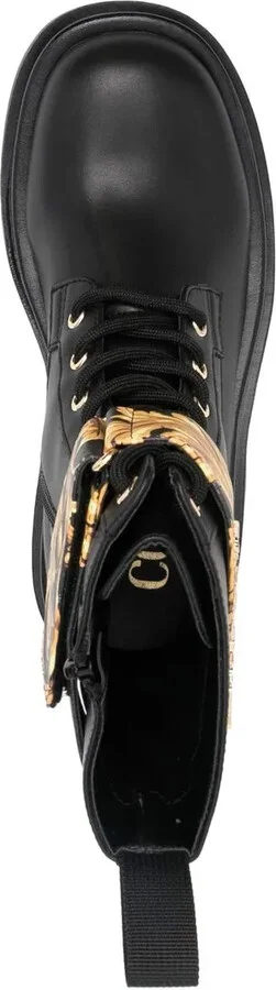 Baroque-print ankle boots - Image 4