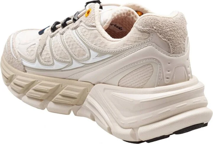 Barracuda Round-One Sneakers In Technical Fabric And Suede - Image 3