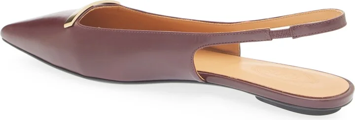 Barretta Pointed Toe Slingback Flat - Image 2