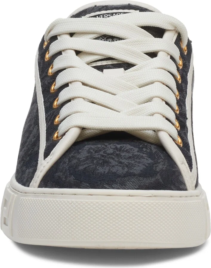 Barroco Greca Jacquard Low Top Sneaker - Image 4