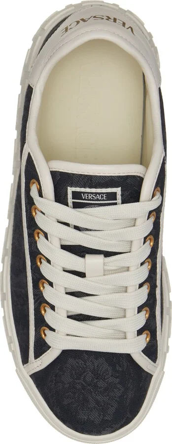 Barroco Greca Jacquard Low Top Sneaker - Image 5