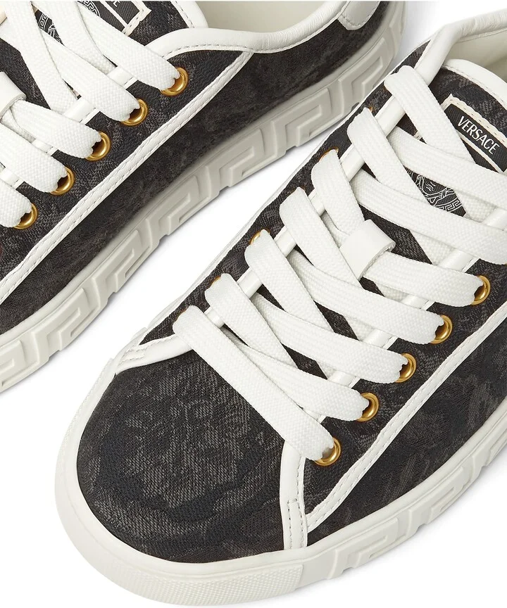 Barroco Greca Jacquard Low Top Sneaker - Image 7