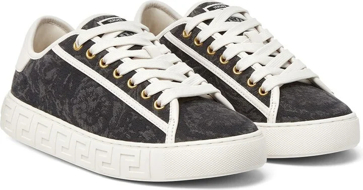 Barroco Greca Jacquard Low Top Sneaker