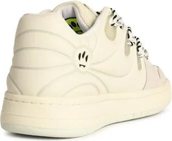 Barrow 'Skate' White Leather Sneakers - Image 3