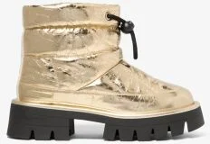 Barton Crackled Metallic Leather Boot - Image 3
