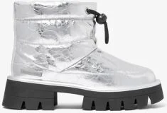 Barton Crackled Metallic Leather Boot - Image 9