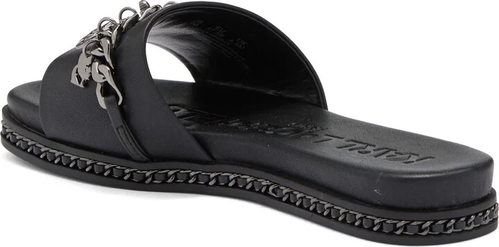 Basia Charm Chain Slide Sandal - Image 8