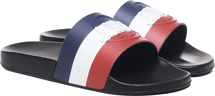 Basile Slide With Iconic Tricolor Band - Image 2