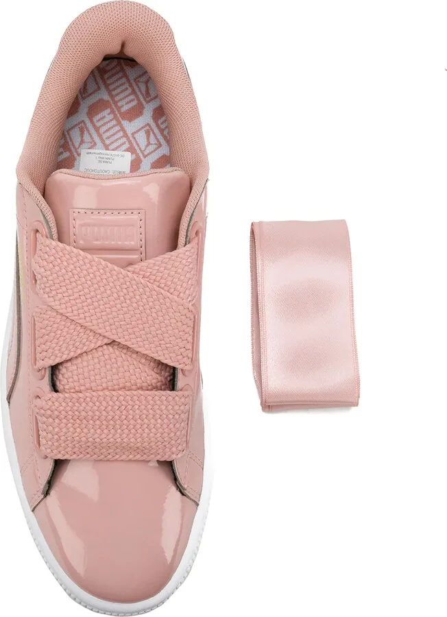 Basket Heart Patent Sneakers - Image 4