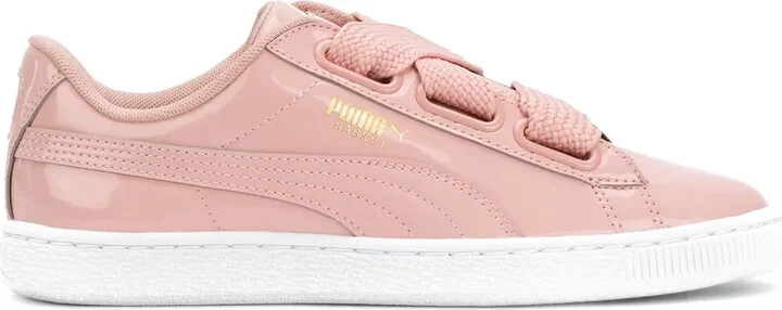 Basket Heart Patent Sneakers