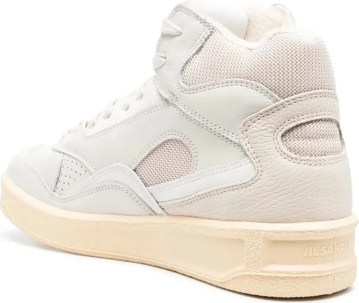 Basket Mid leather sneakers - Image 3