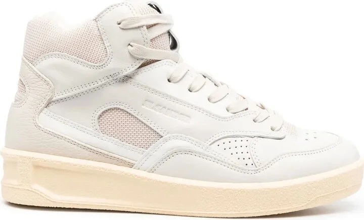 Basket Mid leather sneakers