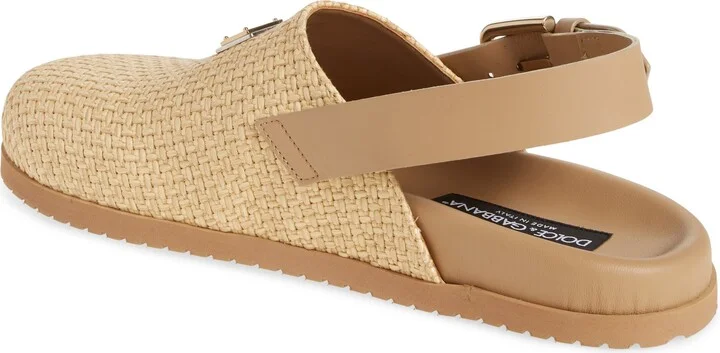 Basket Weave Slingback Clog - Image 2