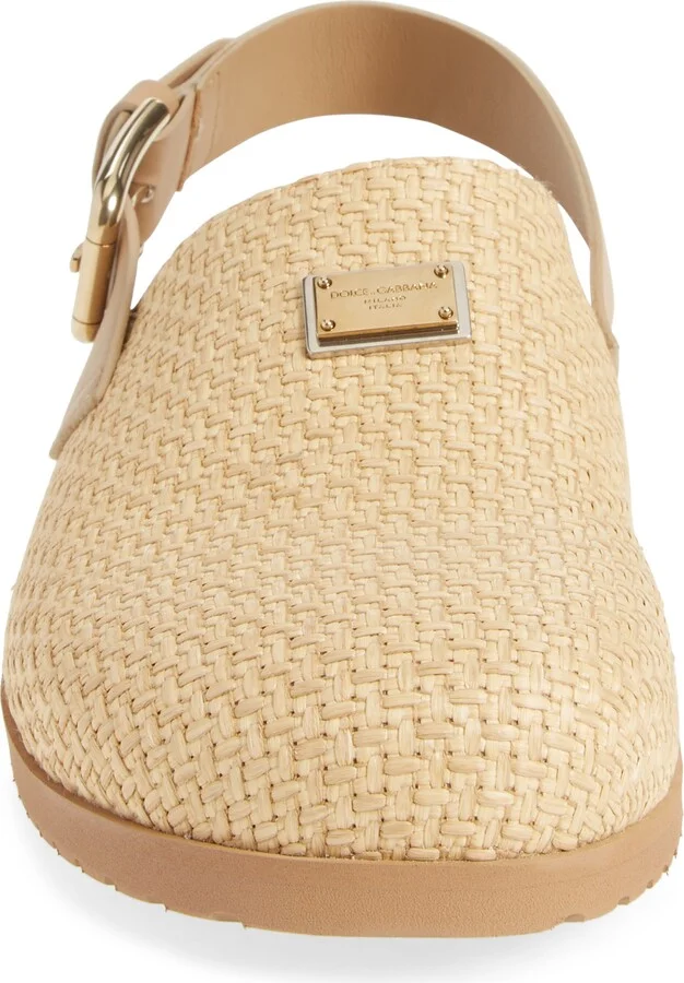 Basket Weave Slingback Clog - Image 4