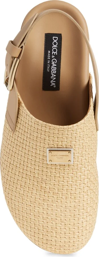 Basket Weave Slingback Clog - Image 5