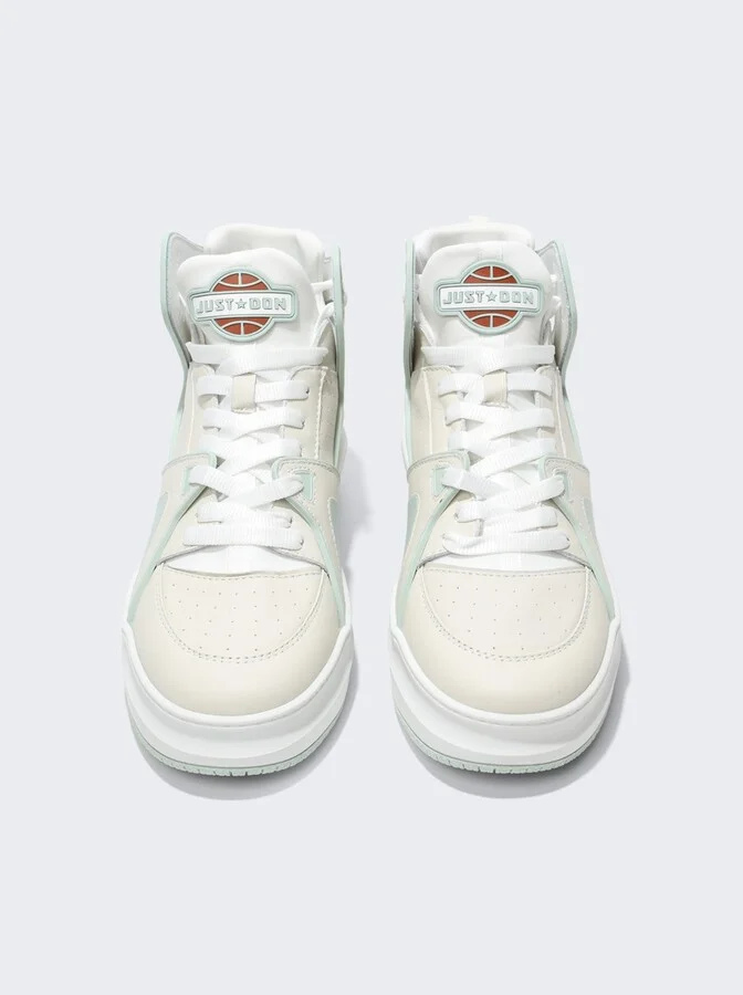 Basketball Courtside High-top Sneakers