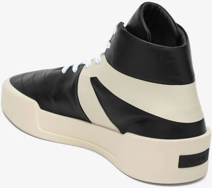 Basketball Leather High-Top Sneakers - Image 2