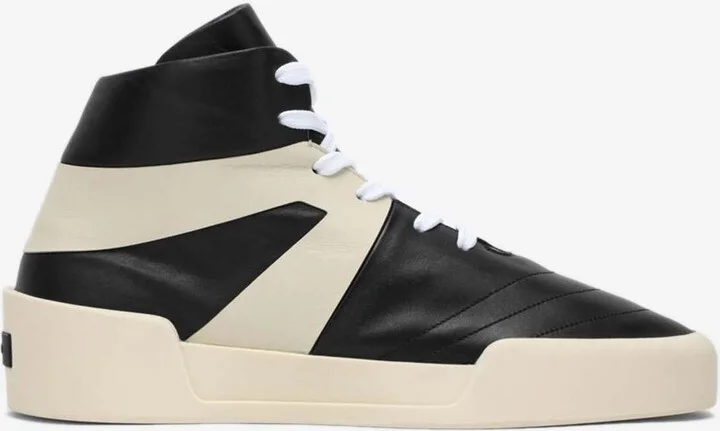 Basketball Leather High-Top Sneakers