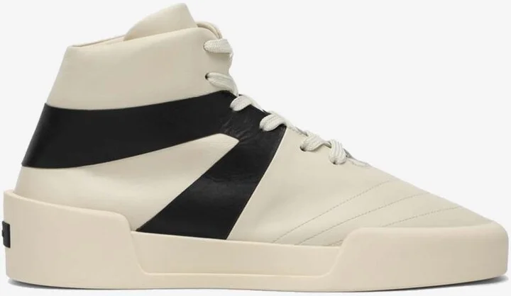 Basketball Leather High-Top Sneakers