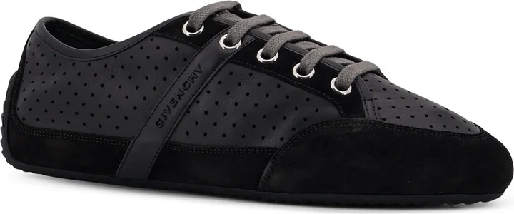 Baskets Low-top Leather And Suede Sneakers - Image 2