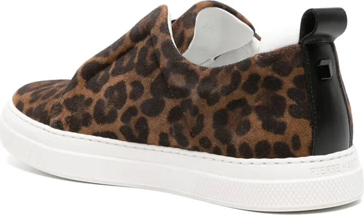 Baskets Slider leopard-pattern suede sneakers - Image 3