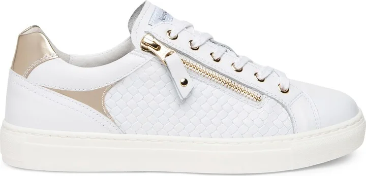 Basketweave Side Zip Sneaker - Image 2