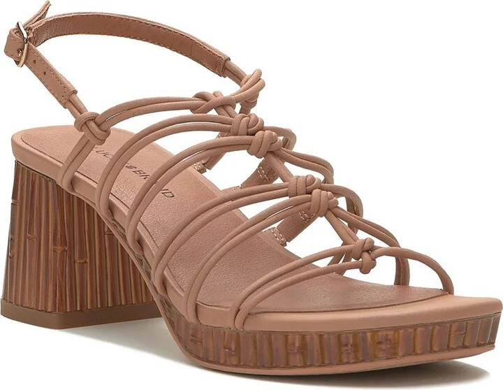 Bassie Womens Faux Leather Caged Gladiator Sandals