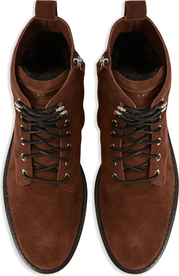 Bassline lace-up suede boots - Image 4