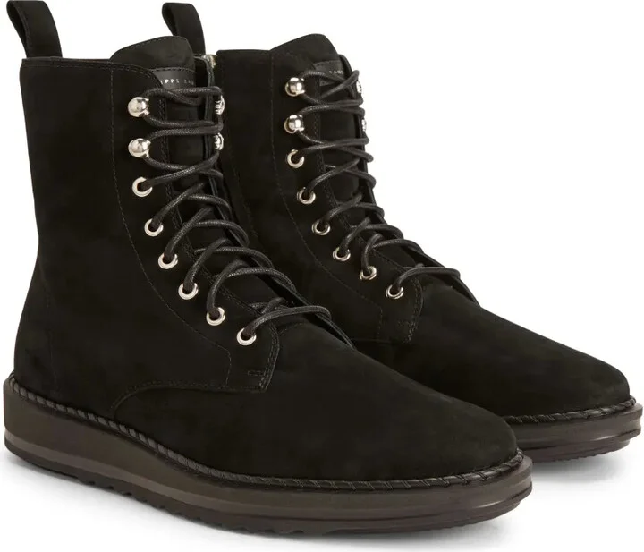 Bassline suede lace-up boots - Image 2