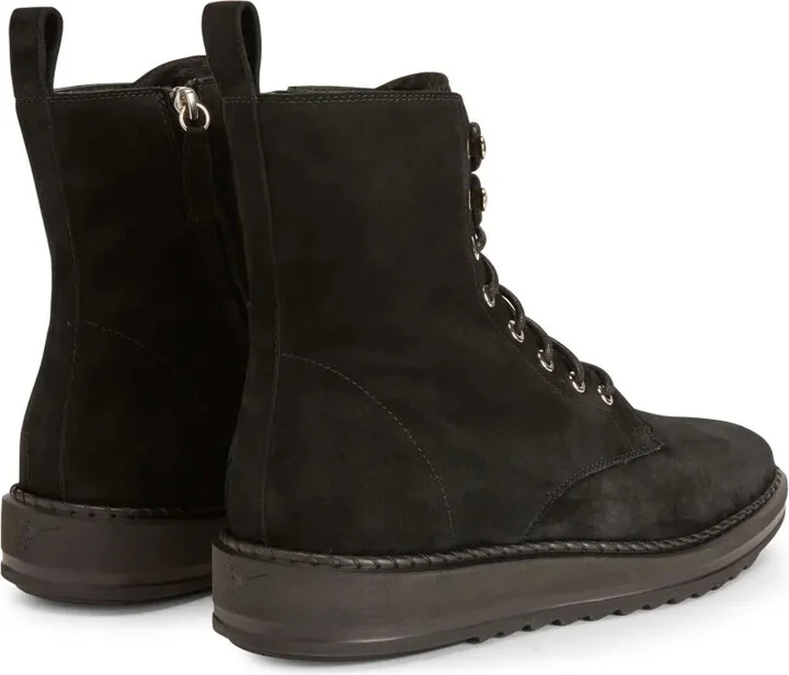 Bassline suede lace-up boots - Image 3