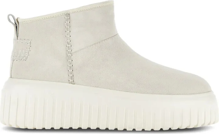Basso logo-print boots