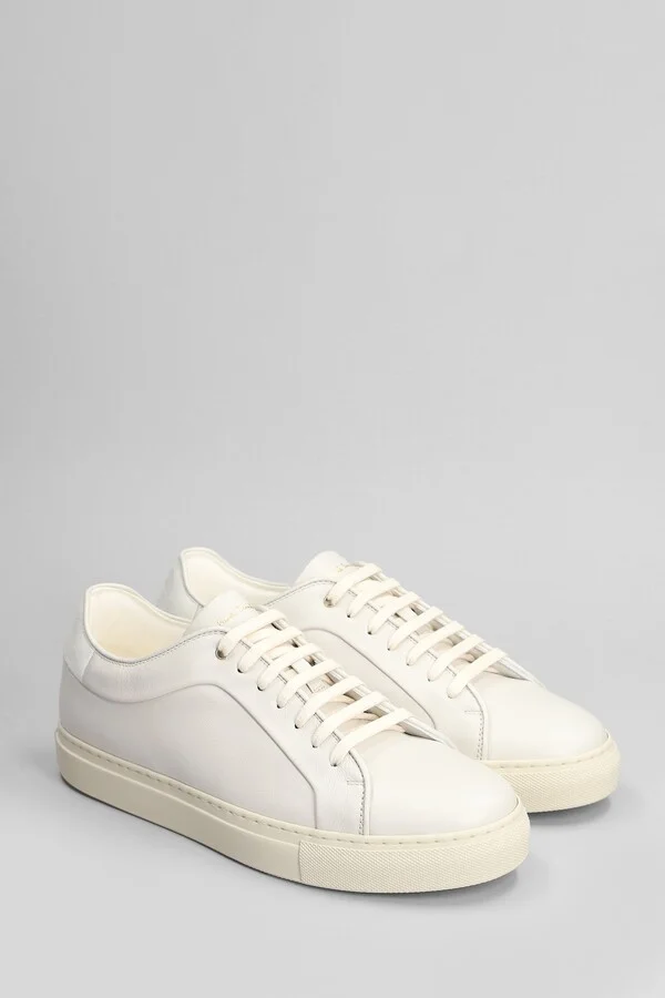 Basso Lux Sneakers In Grey Leather - Image 2