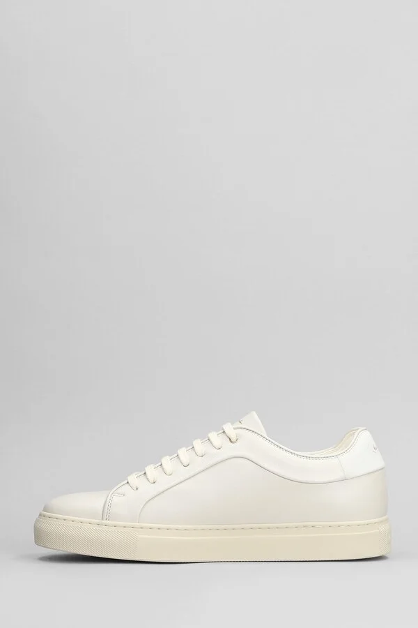 Basso Lux Sneakers In Grey Leather - Image 3