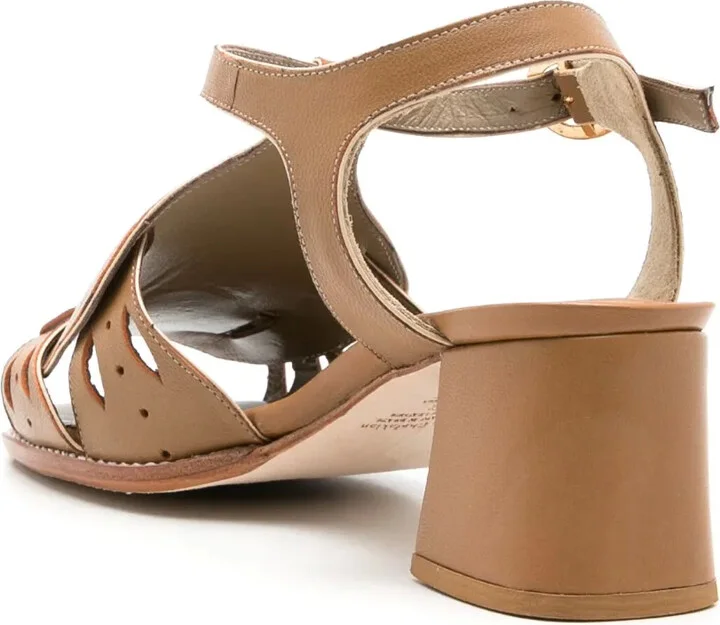 Bastien 50mm leather sandals - Image 3