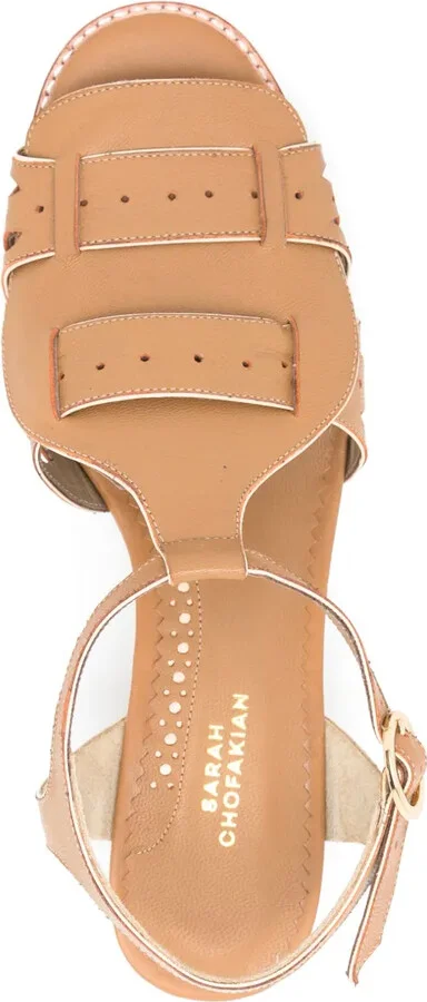 Bastien 50mm leather sandals - Image 4