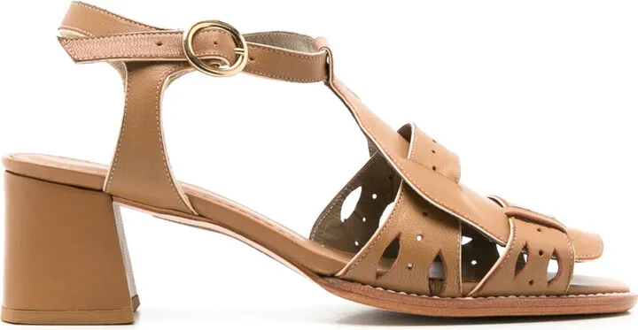 Bastien 50mm leather sandals